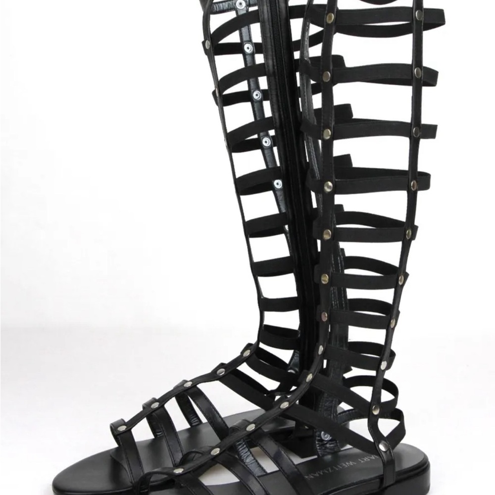 Woman’s Size 6 Stuart Weizmann Gladiator Sandals - image 5